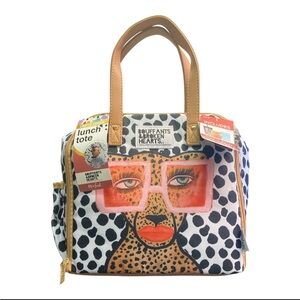 Fit + Fresh Bouffants & Broken Hearts Adult Insulated Lunch Bag